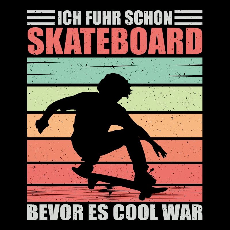 Skateboarder Motiv beim Skating in der Halfpipe
