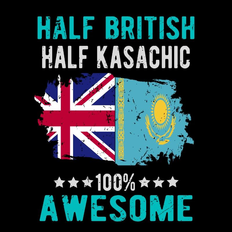Moitié britannique moitié kazakh