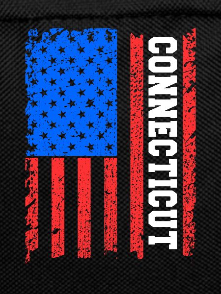 Connecticut Usa flag gift