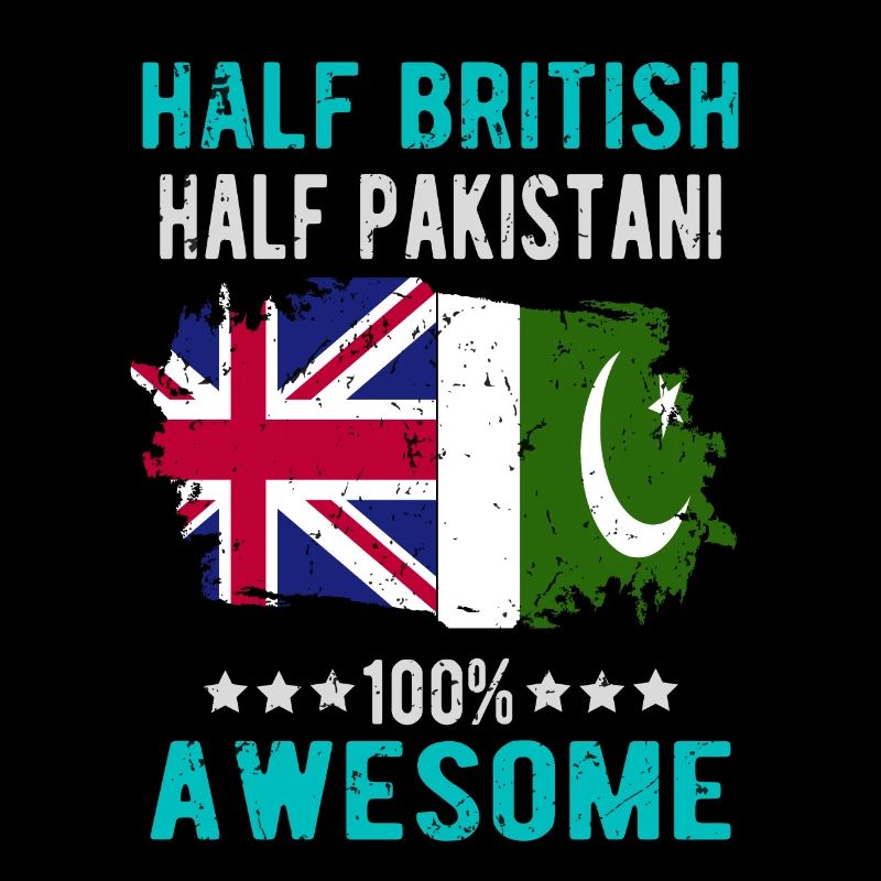 Half British Half Pakistanis