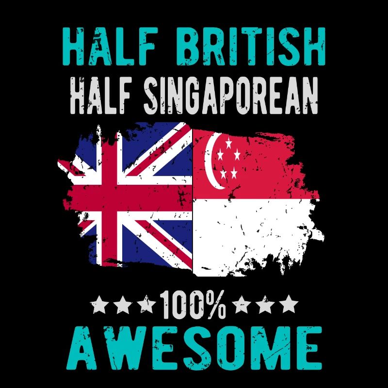 Moitié britannique moitié singapourien