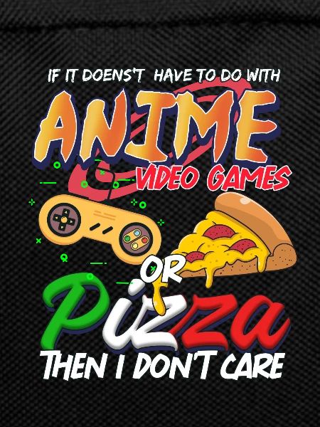 Anime Video Games Pizza Gift