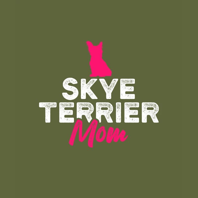 Skye Terrier mom