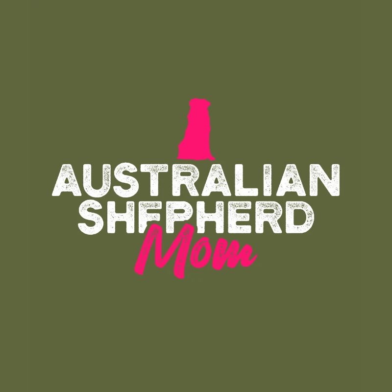 Australian Shepherd mom