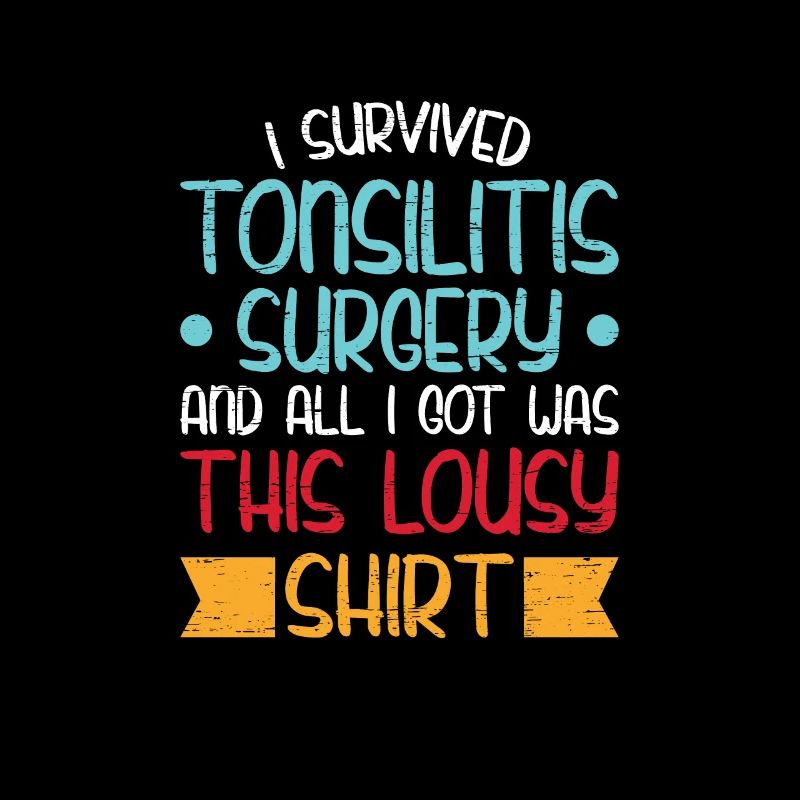 Überlebte Tonsillitis Operation Tonsillektomie