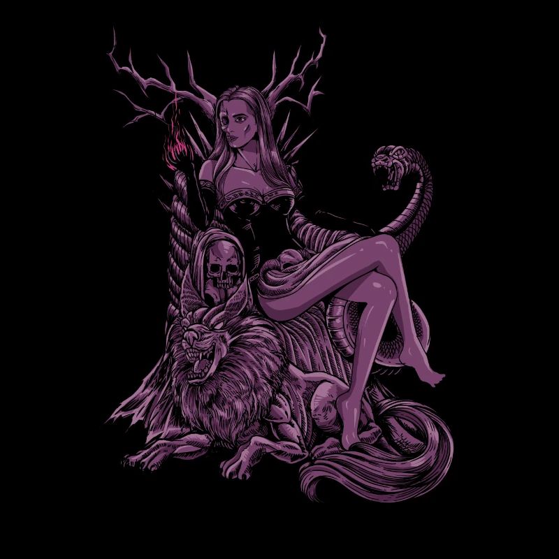 Déesse viking des morts Hel