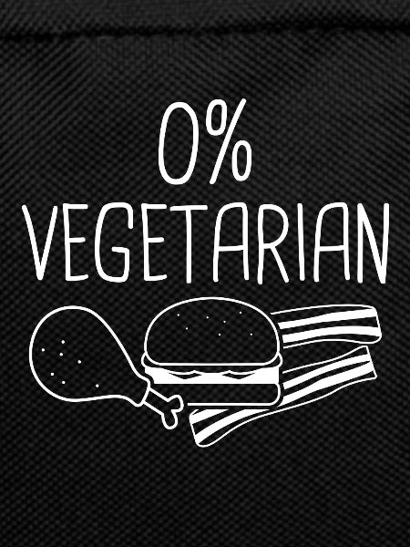 0% Vegetarian - Zero Percent Vegetarian