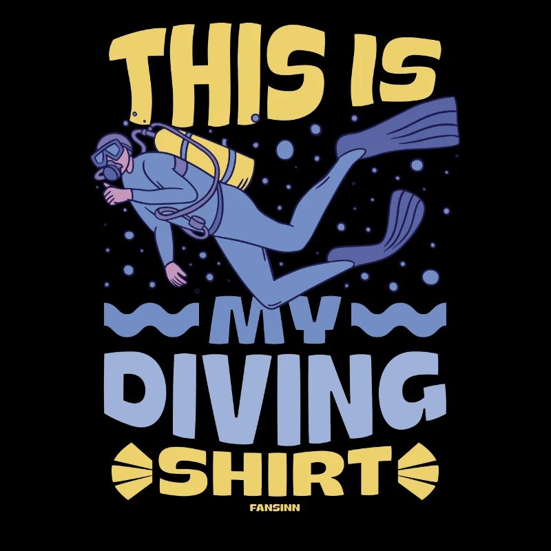 Diving Scuba Instructor Holiday Summer Gift
