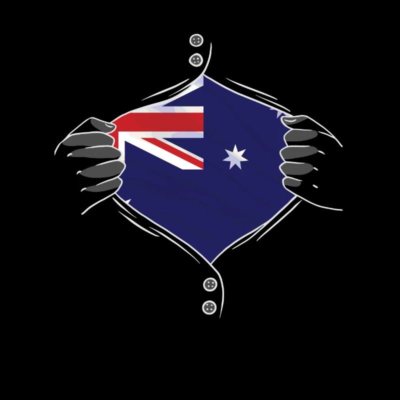 australia flag proud