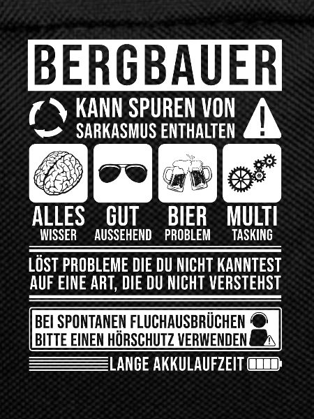 Bergbauer Spruch lustig