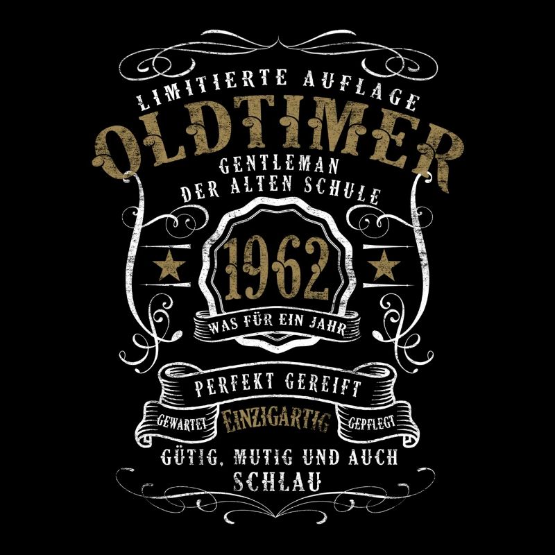 Geboren 1962 60. Geburtstag Oldtimer born aus 1962