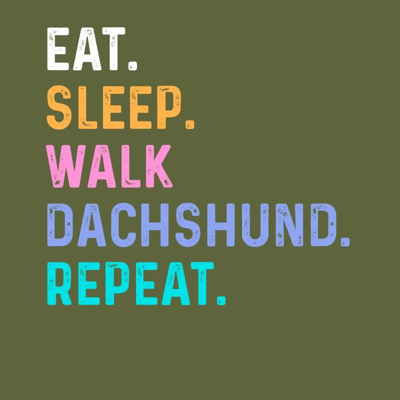 Mangez sleep walk Teckel Répéter