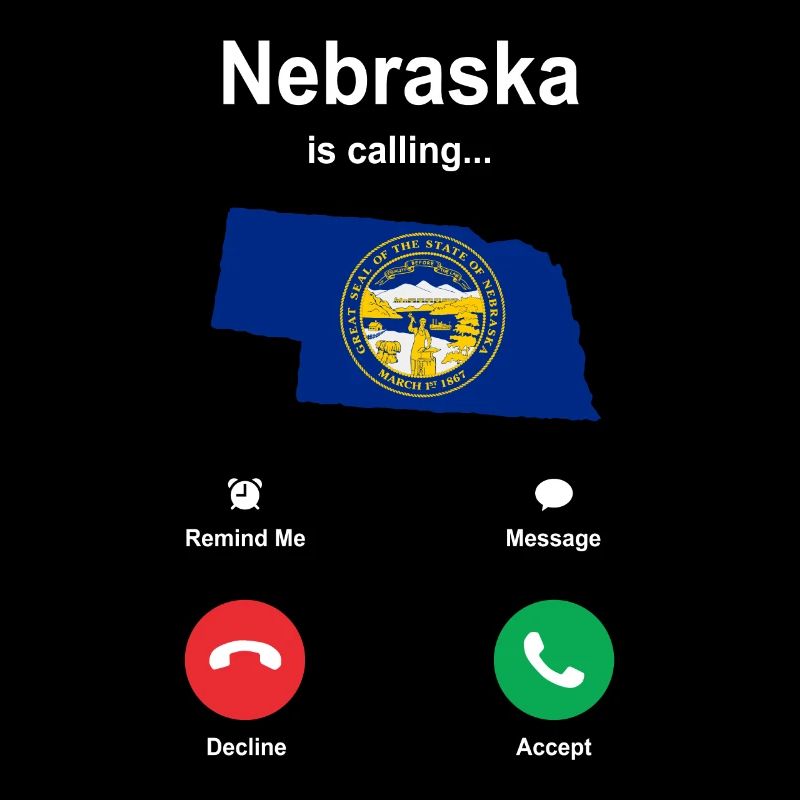 Besuch Nebraska Geschenk