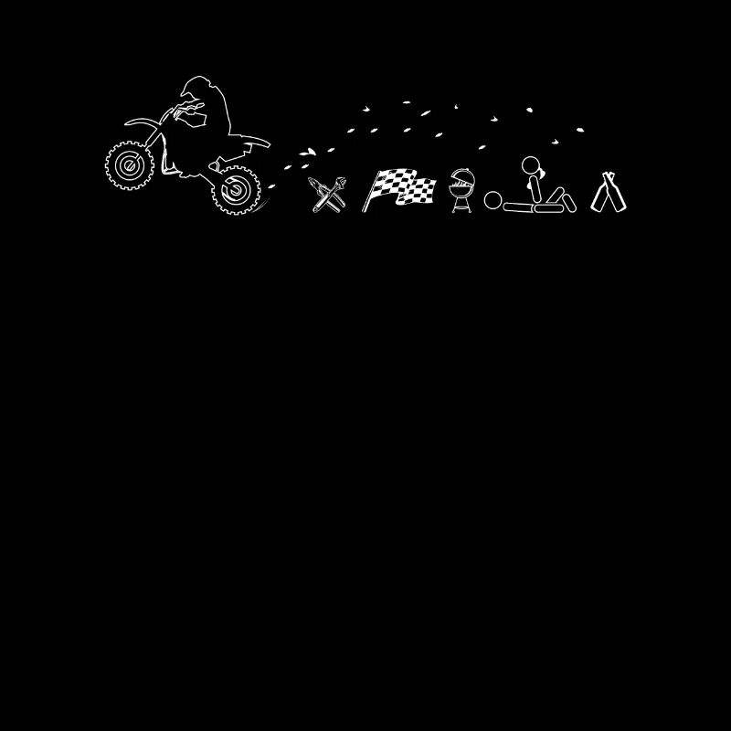 Enduro Motorcross Symbole