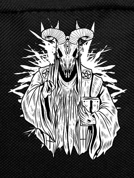 Baphomet-Skelett - Böser Baphomet