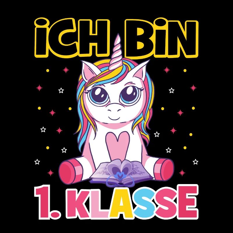 Ich bin 1. Klasse Einschulung Schulanfang