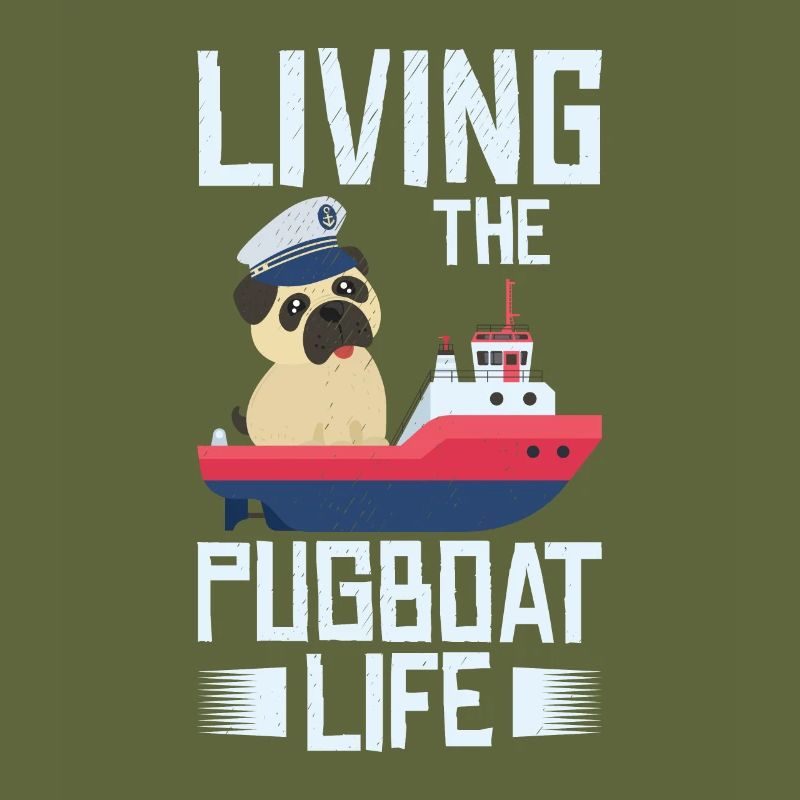 Schlepper Mopsboot Leben Segeln Mops Eigner Boot