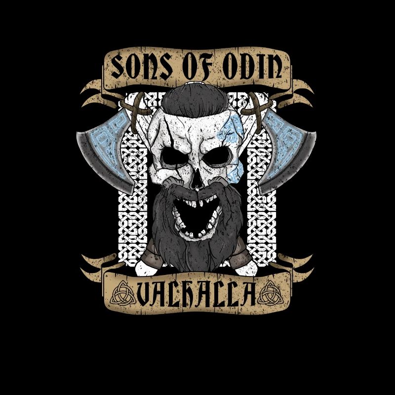 Sohn von Odin Walhalla Wikinger-Krieger