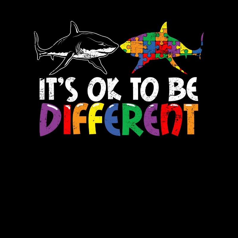 Its OK To Be Different Autism Supporter Autistic S