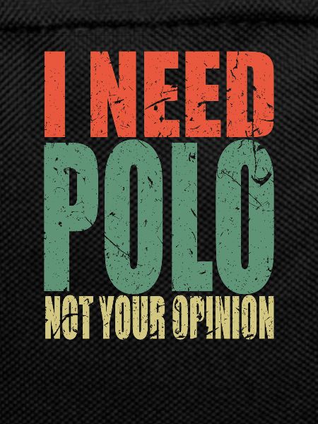 Polo Spruch lustig