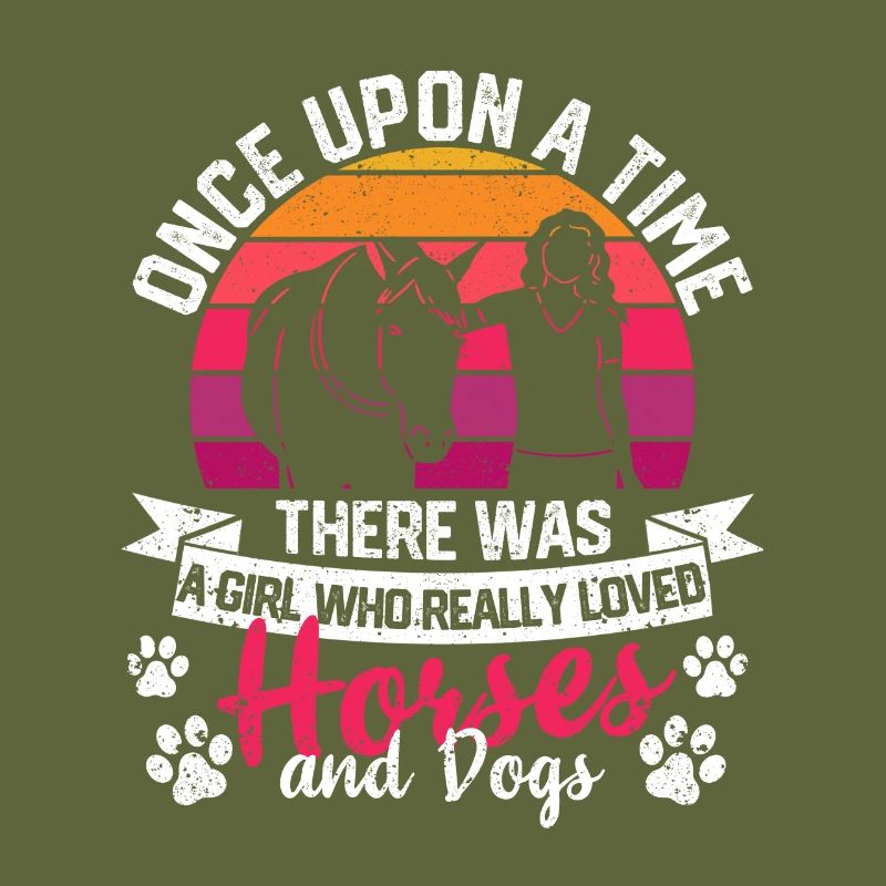 Es war einmal ein Mädchen, das Pferde und Hunde