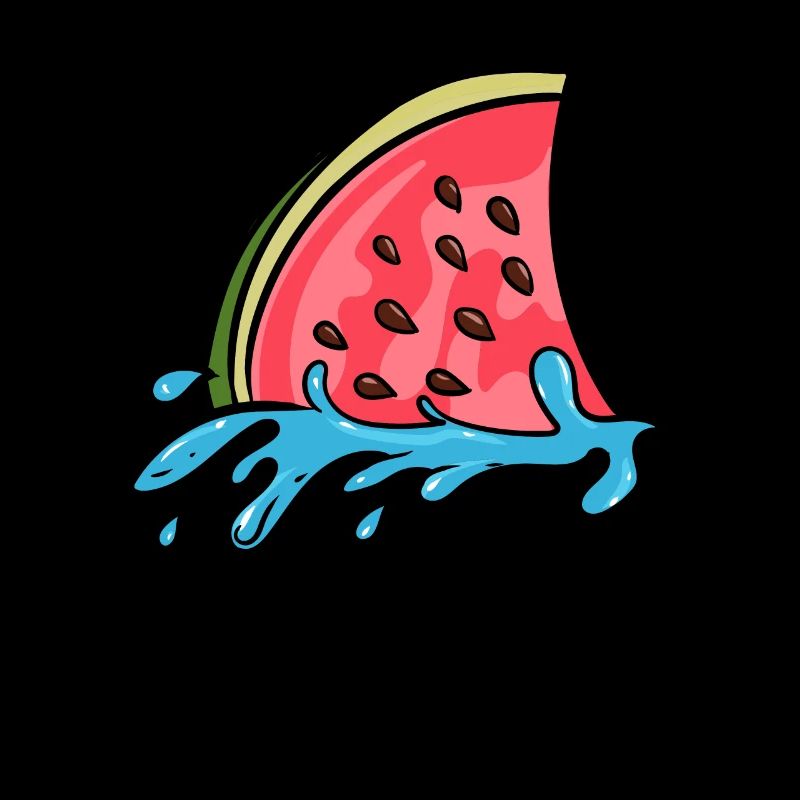 Shark Fin As Watermelon