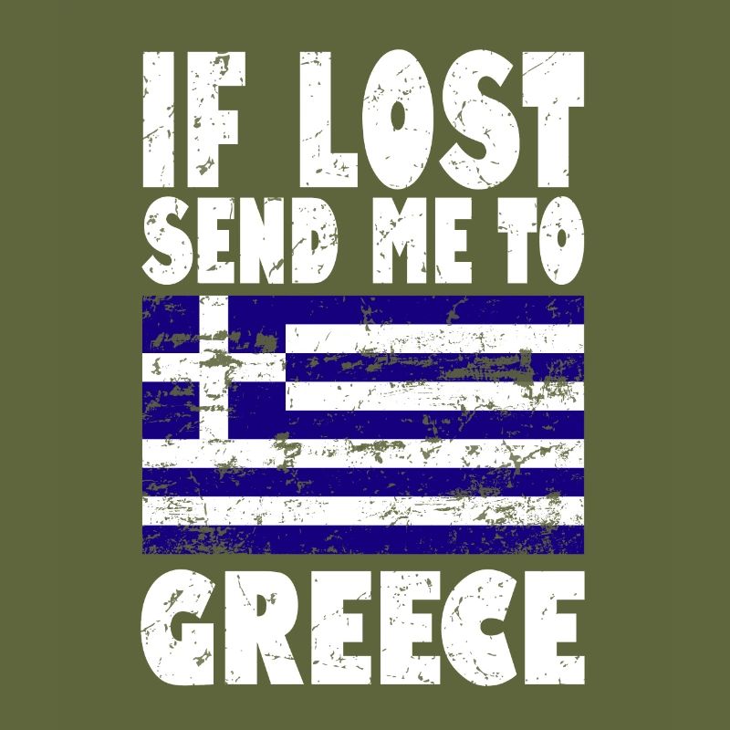 Greece Flag Saying