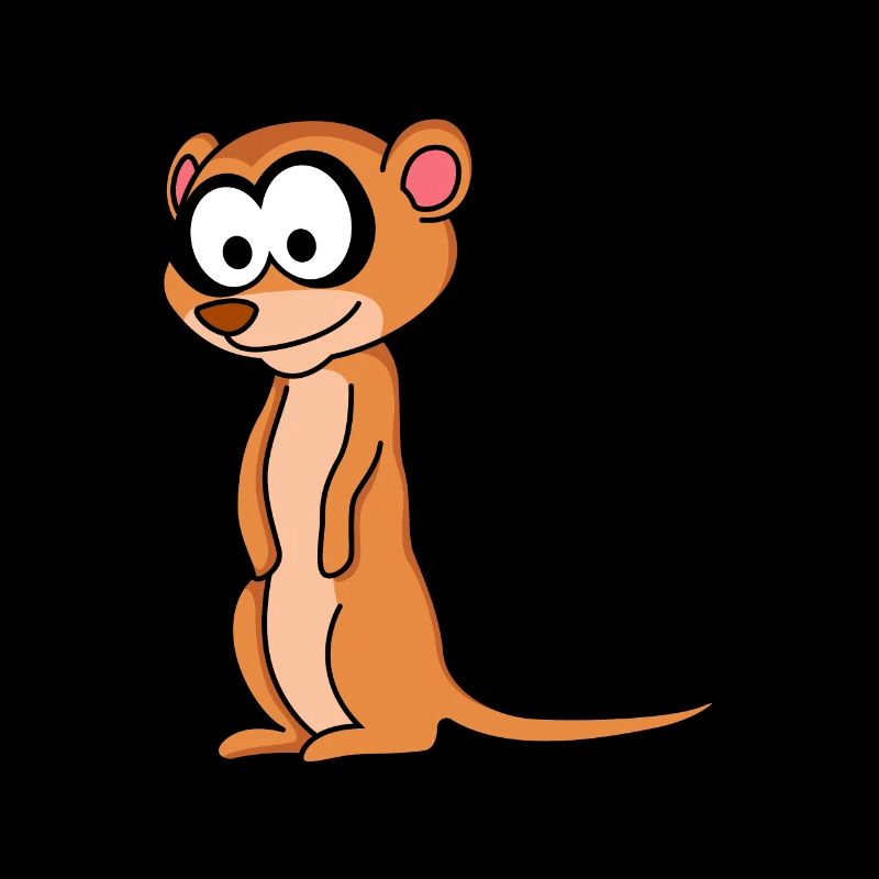 Erdmännchen Comic Tier