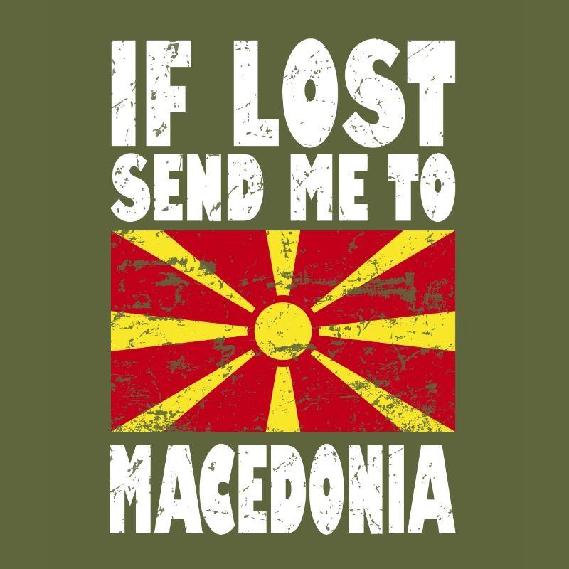 Slogan du drapeau de la Macédoine