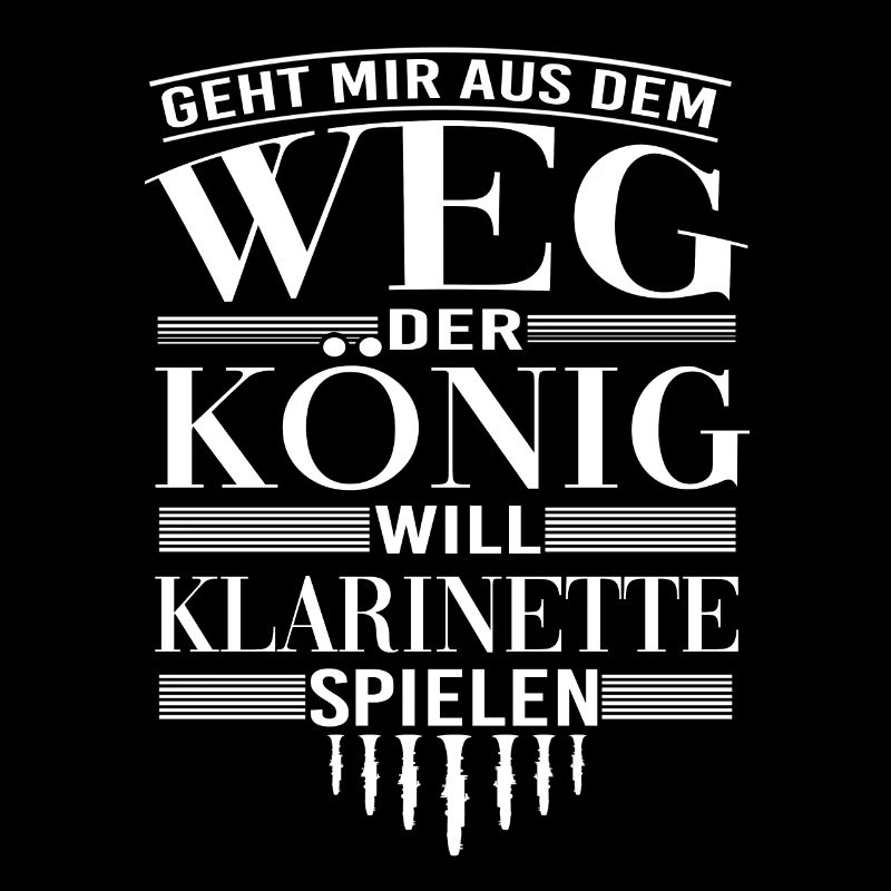 Der König will Klarinette spielen
