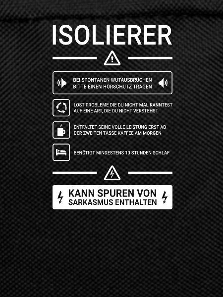 Isolierer I Isolierfacharbeiter oder