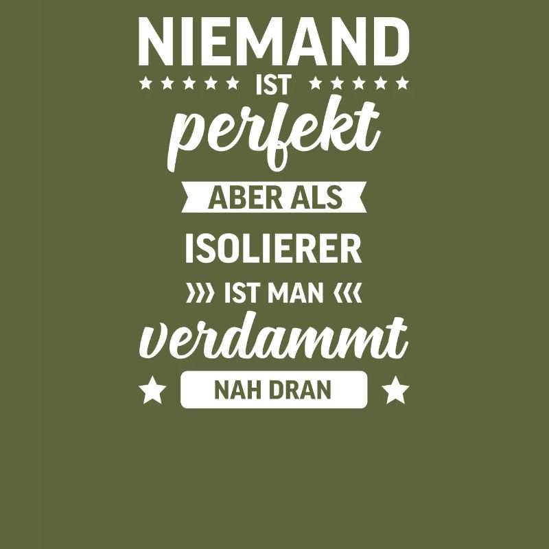 Isolierer I Isolierfacharbeiter oder