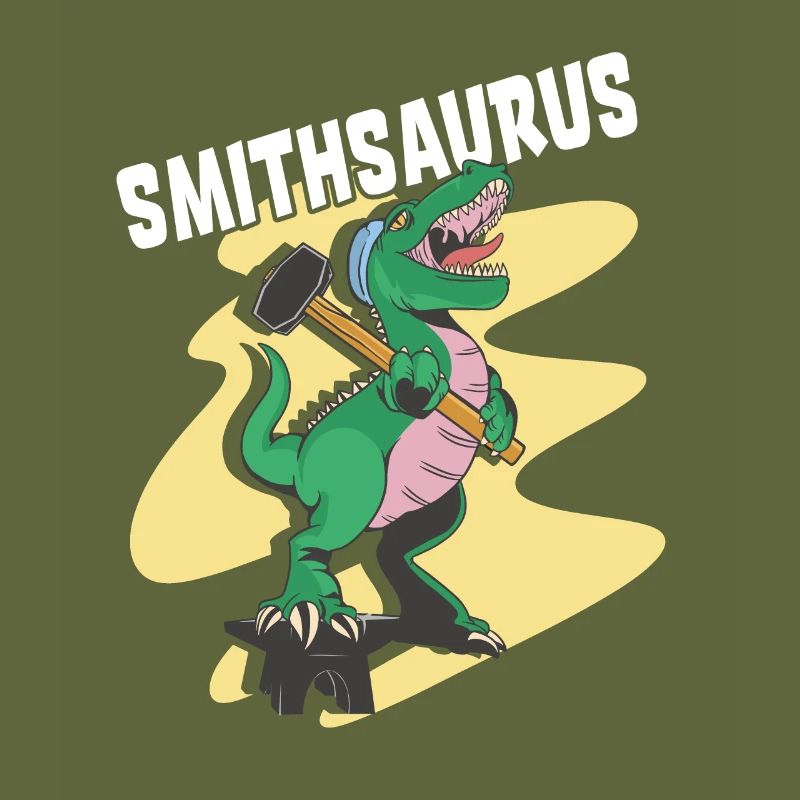 Forgeron Dinosaure Forgeron saurus rex
