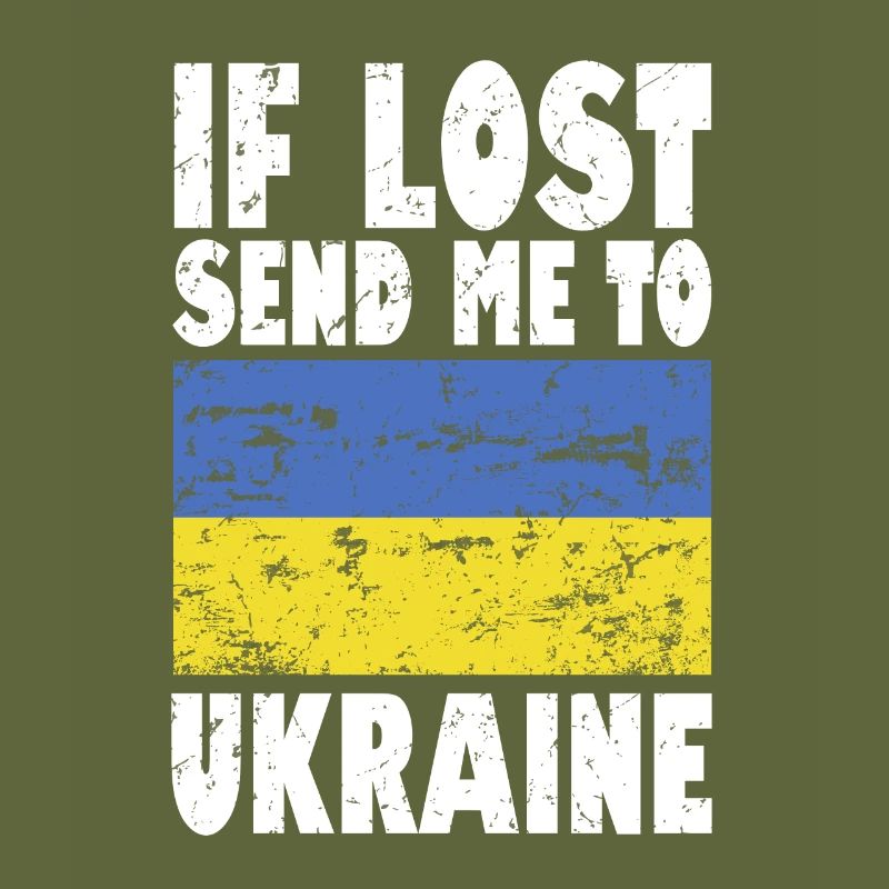 Ukraine Flag Slogan
