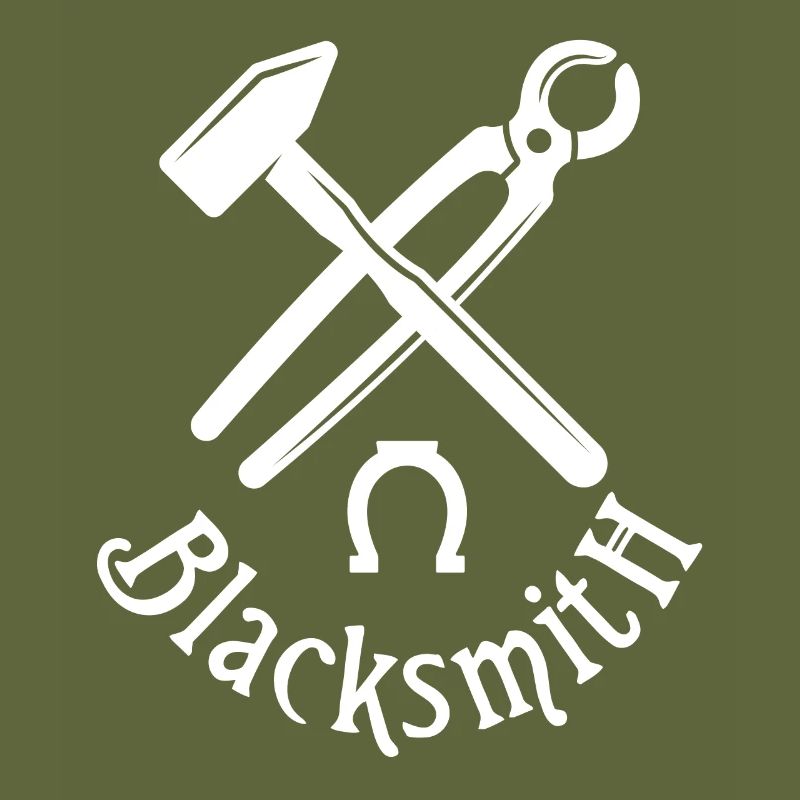 blacksmith Design for a blacksmith hobby lover