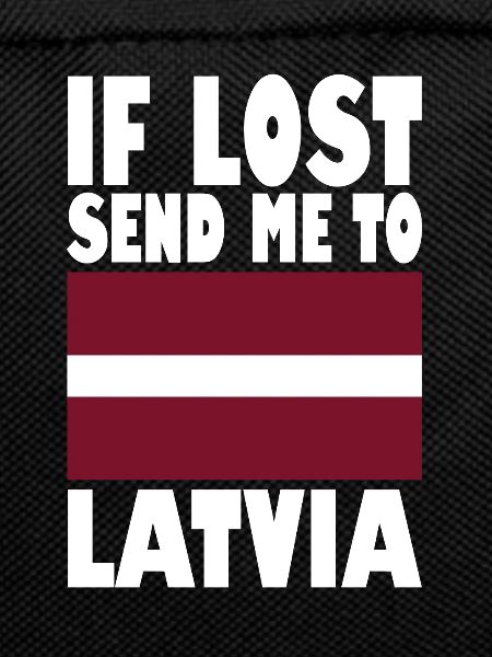 Latvia Flag Slogan