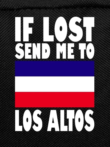 Los Altos Flag Saying