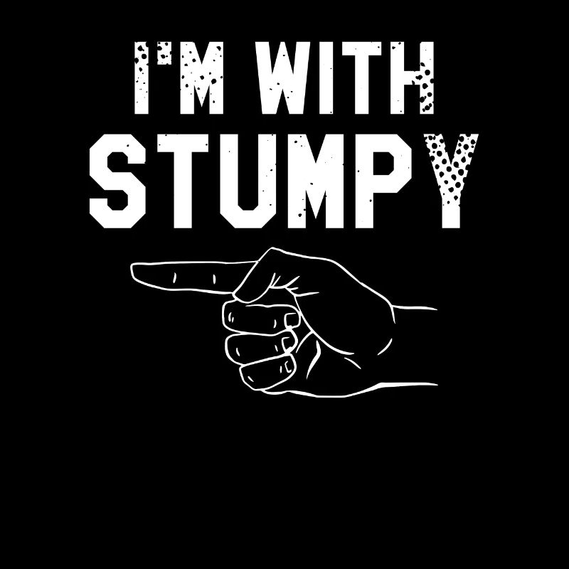 I'm With Stumpy Handicapped Amputee Amputation