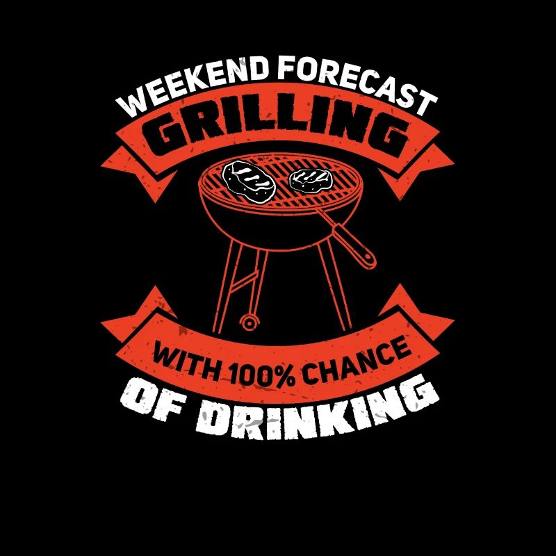 Wochenendvorhersage Lustiges Grillen Fleisch