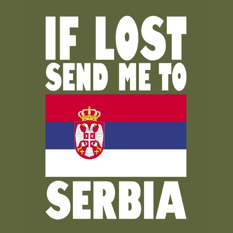 Slogan du drapeau de la Serbie