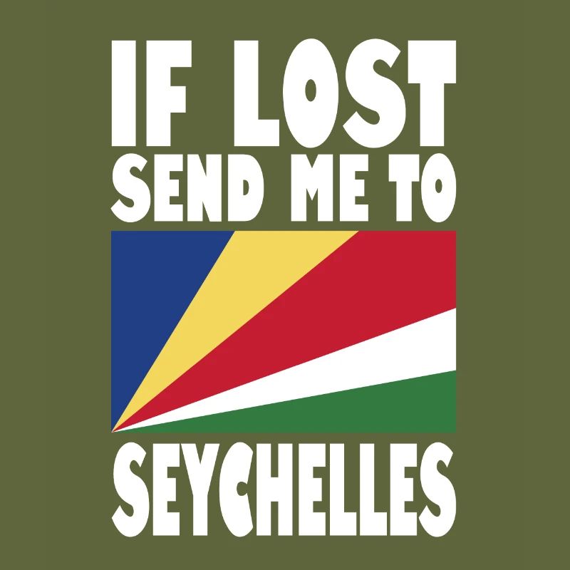 Seychelles Flag Saying