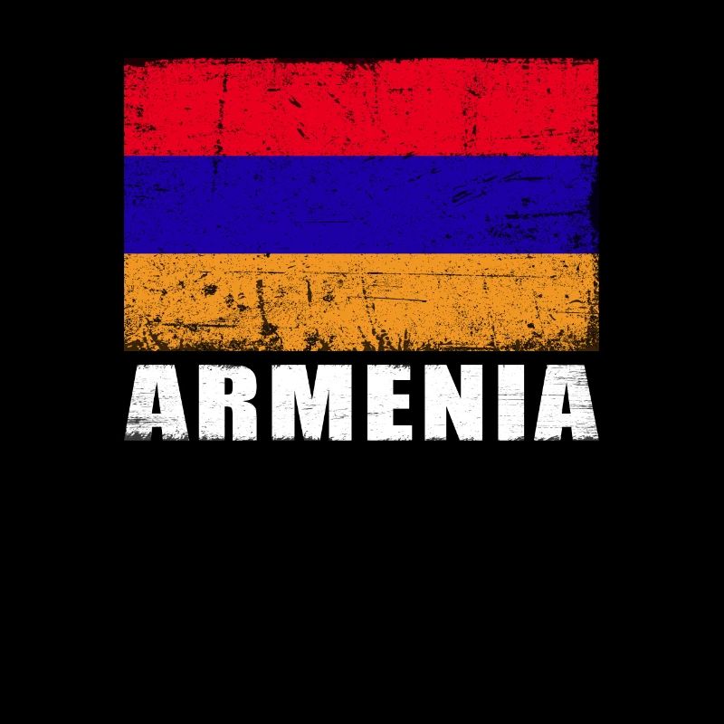 Drapeau de l’Arménie Grunge Drapeau de l’Arménie