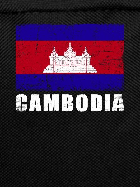Cambodia Flag Grunge Cambodia Flag