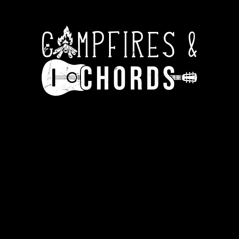 Campfires & Chords Funny Campfire Romance Camping