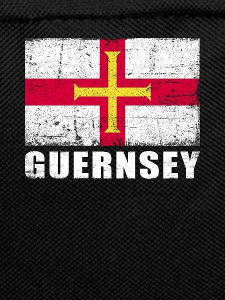 Guernsey Flag Grunge Guernsey Flag