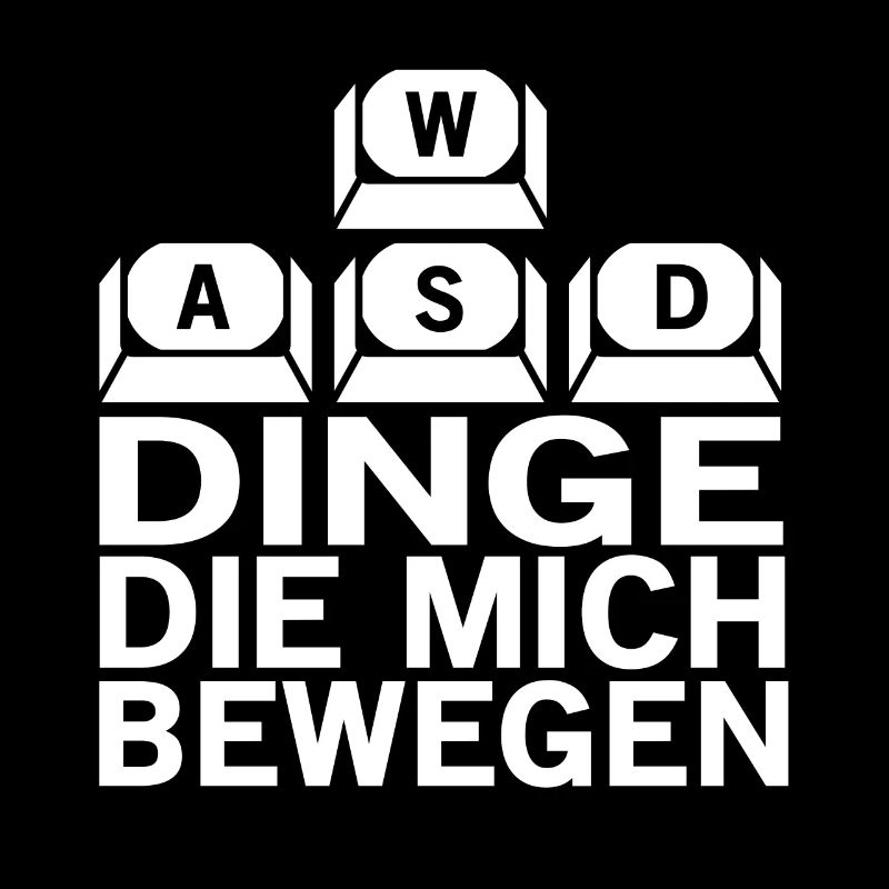 PC Master Race Gaming WASD Keyboard Gaming Slogan