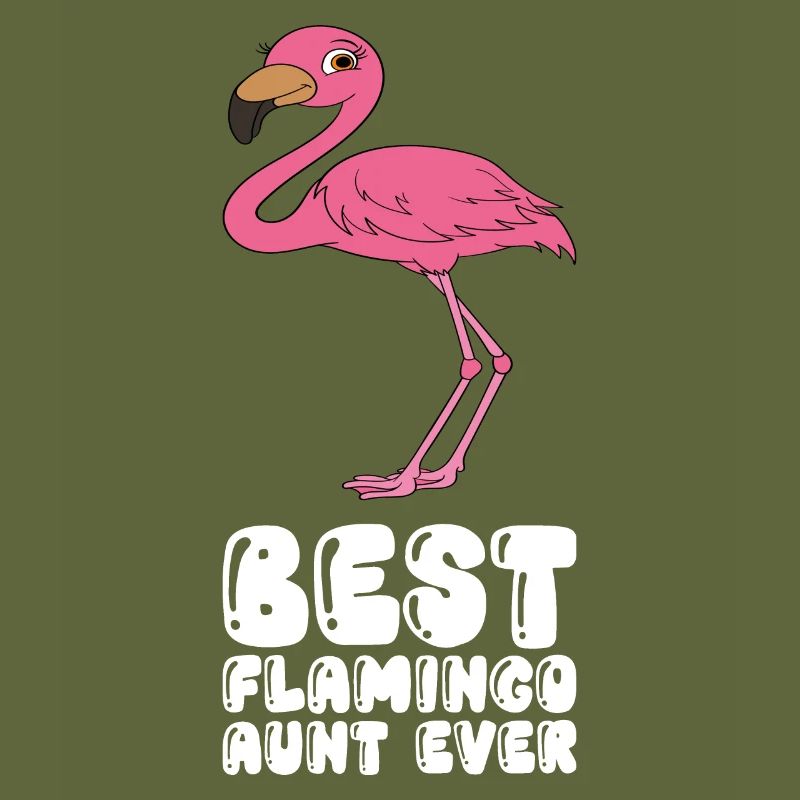 Funny flamingo graphics