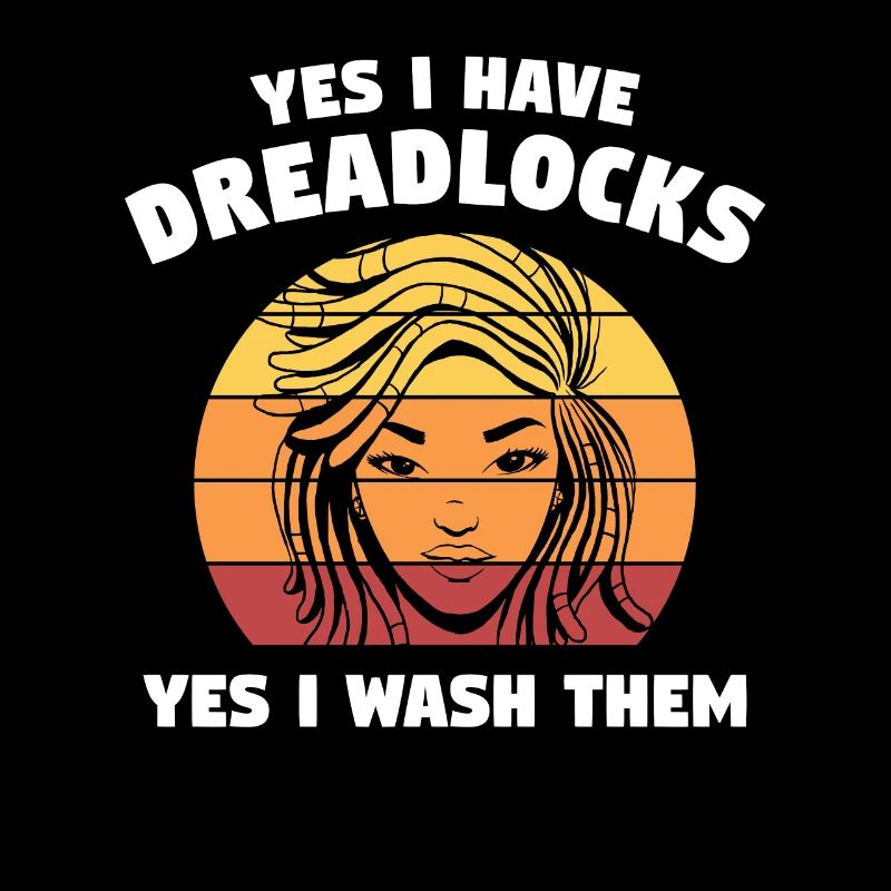 Rétro Oui j’ai des dreadlocks oui je les lave afro