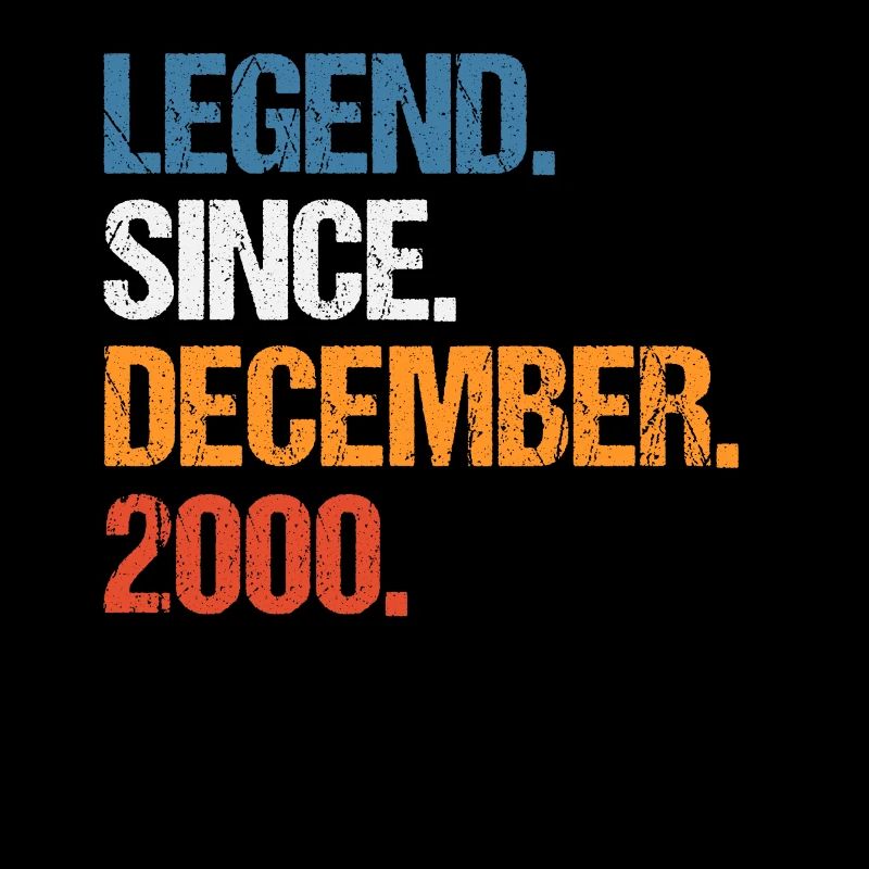 Legend Since December 2000 Birthday