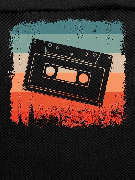 Audio Cassette Retro Tape